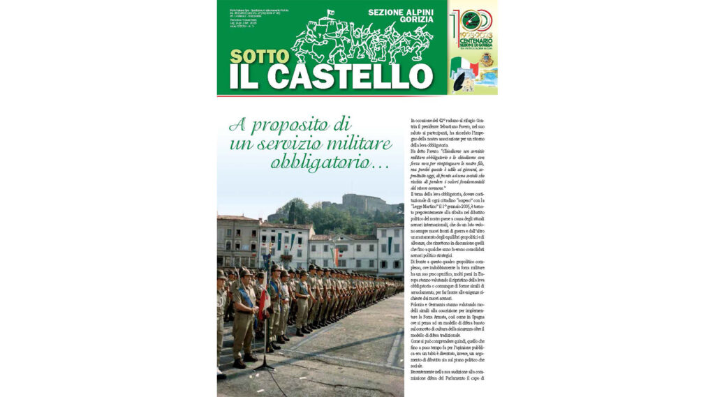 E’ USCITO IL N.3 DI “SOTTO IL CASTELLO”