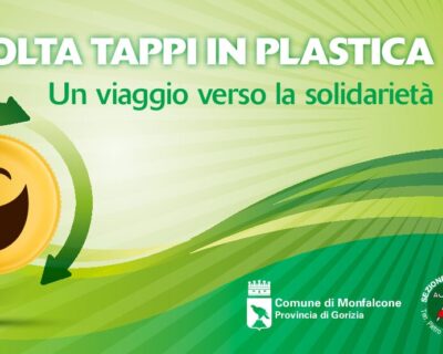 Monfalcone: la solidarietà passa anche da un tappo di plastica