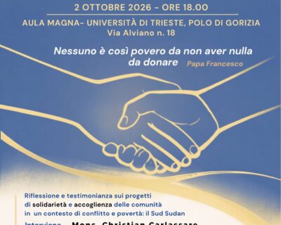 Il 2 ottobre la quinta “Festa del Volontario e della Solidarietà”
